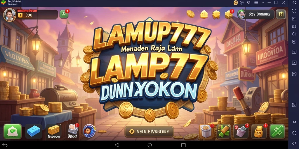 Screenshot LAMPU777 menampilkan antarmuka gameplay yang menarik dan dinamis.